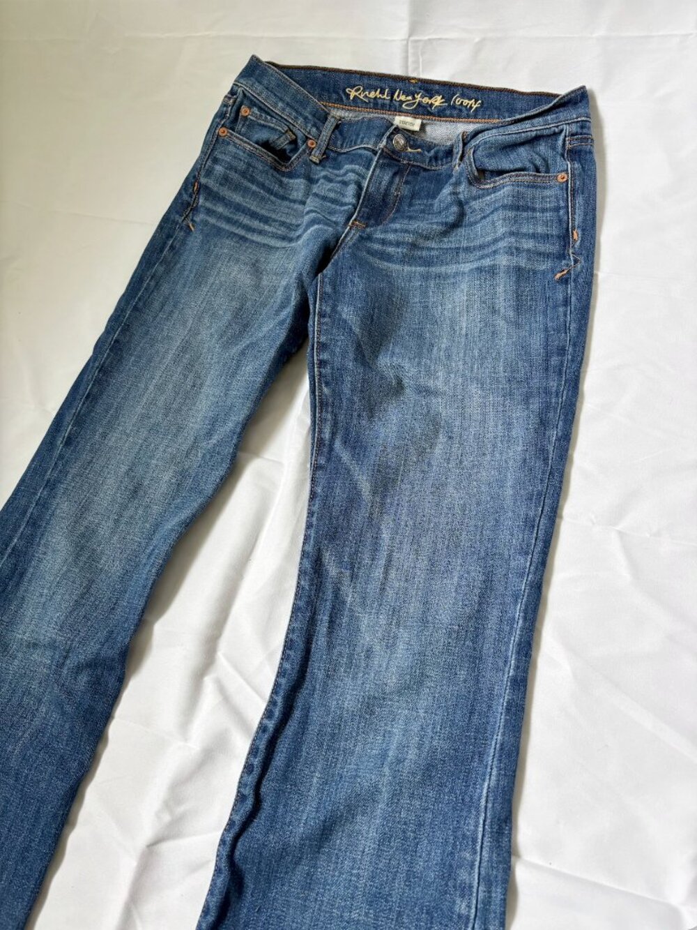 Ruehl No. 925 Women's Stretch Low-Rise Bootcut Jeans | Size 27
